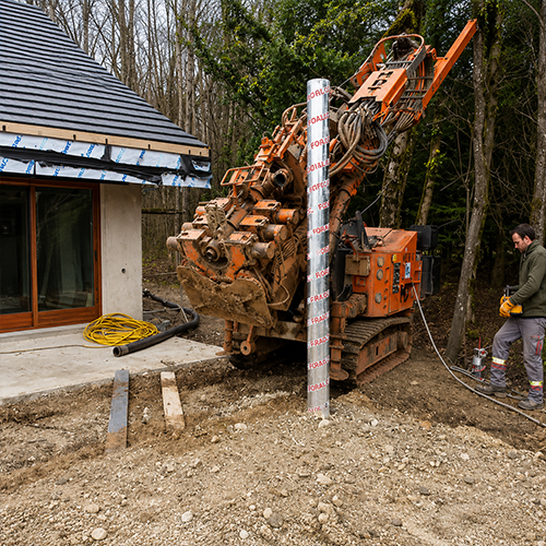 Préparation avant forage Esserval-Tartre