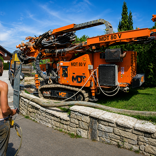Machine de forage Esserval-Tartre