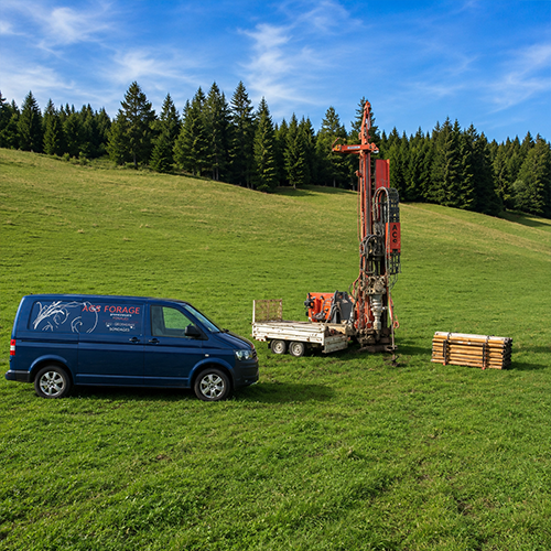 Opération de forage géothermique Esserval-Tartre