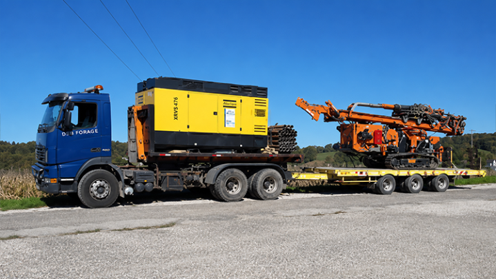 Engin de forage Esserval-Tartre