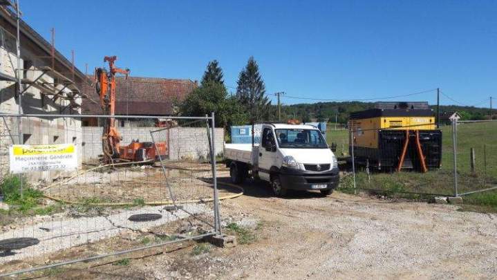 Chantier de forage Esserval-Tartre